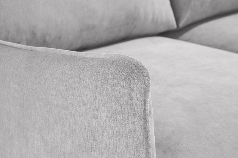 Trend Lyx 2-seters Stoffsofa - Lys grå - Møbler - Sofaer - 2 seter sofa