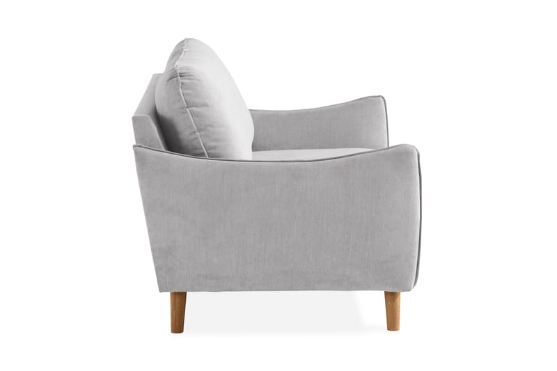 Trend Lyx 2-seters Stoffsofa - Lys grå - Møbler - Sofaer - 2 seter sofa