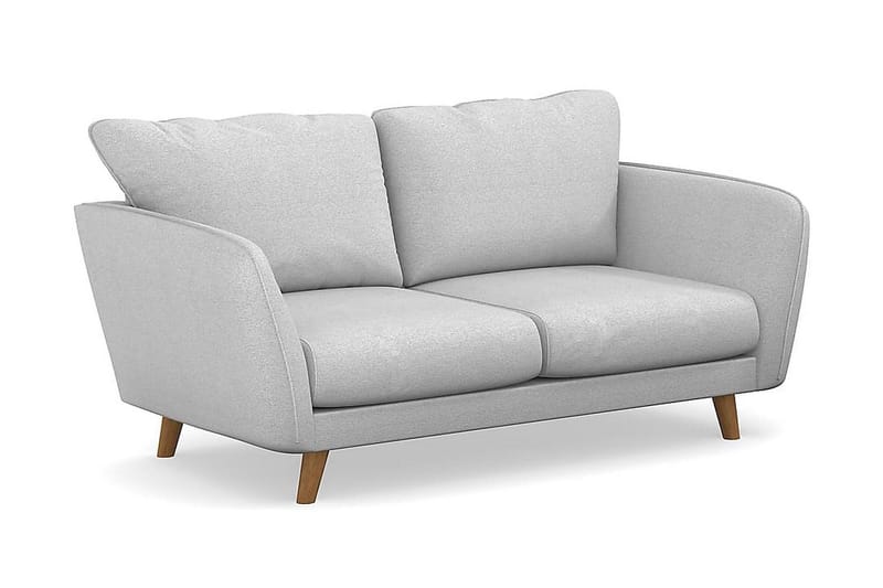 Trend Lyx 2-seters Stoffsofa - Lys grå - Møbler - Sofaer - 2 seter sofa