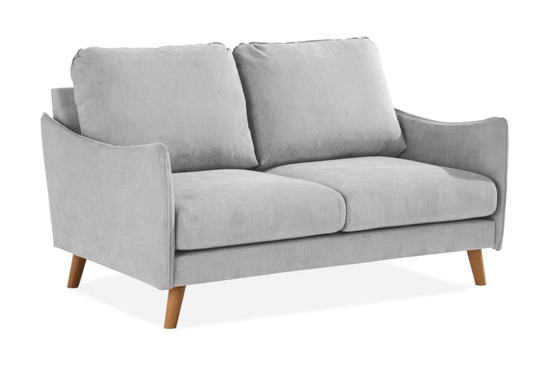 Trend Lyx 2-seters Stoffsofa - Lys grå - Møbler - Sofaer - 2 seter sofa