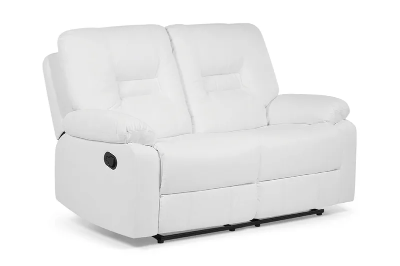 Vanlig Soffa utan divan & schäslong Vit, undefined