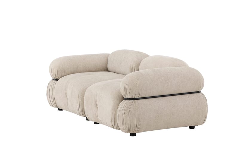 2-seters sofa Venture Home Mika - beige - Møbler - Sofaer - 2 seter sofa