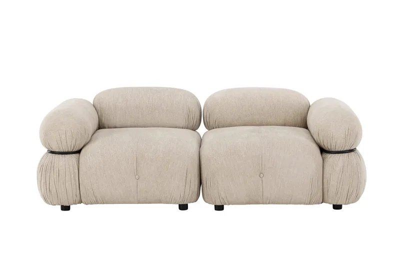 2-seters sofa Venture Home Mika - beige - Møbler - Sofaer - 2 seter sofa