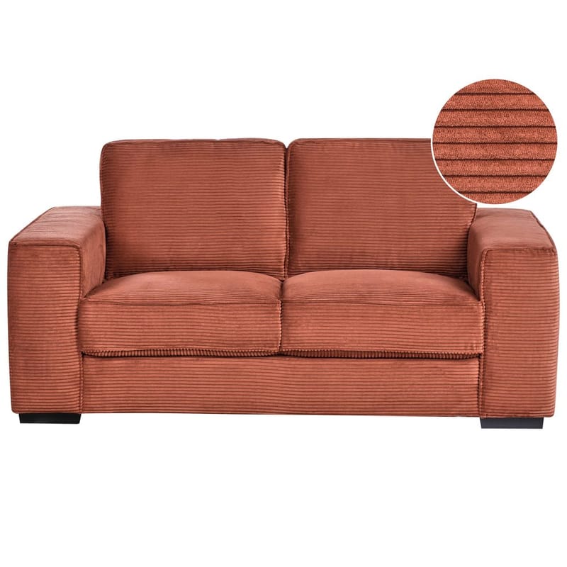 2-seters sofa Vikran, Brun, Svart
