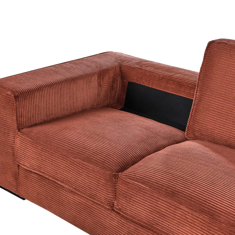 2-seters sofa Vikran - Brun, Svart - Møbler - Sofaer - 2 seter sofa