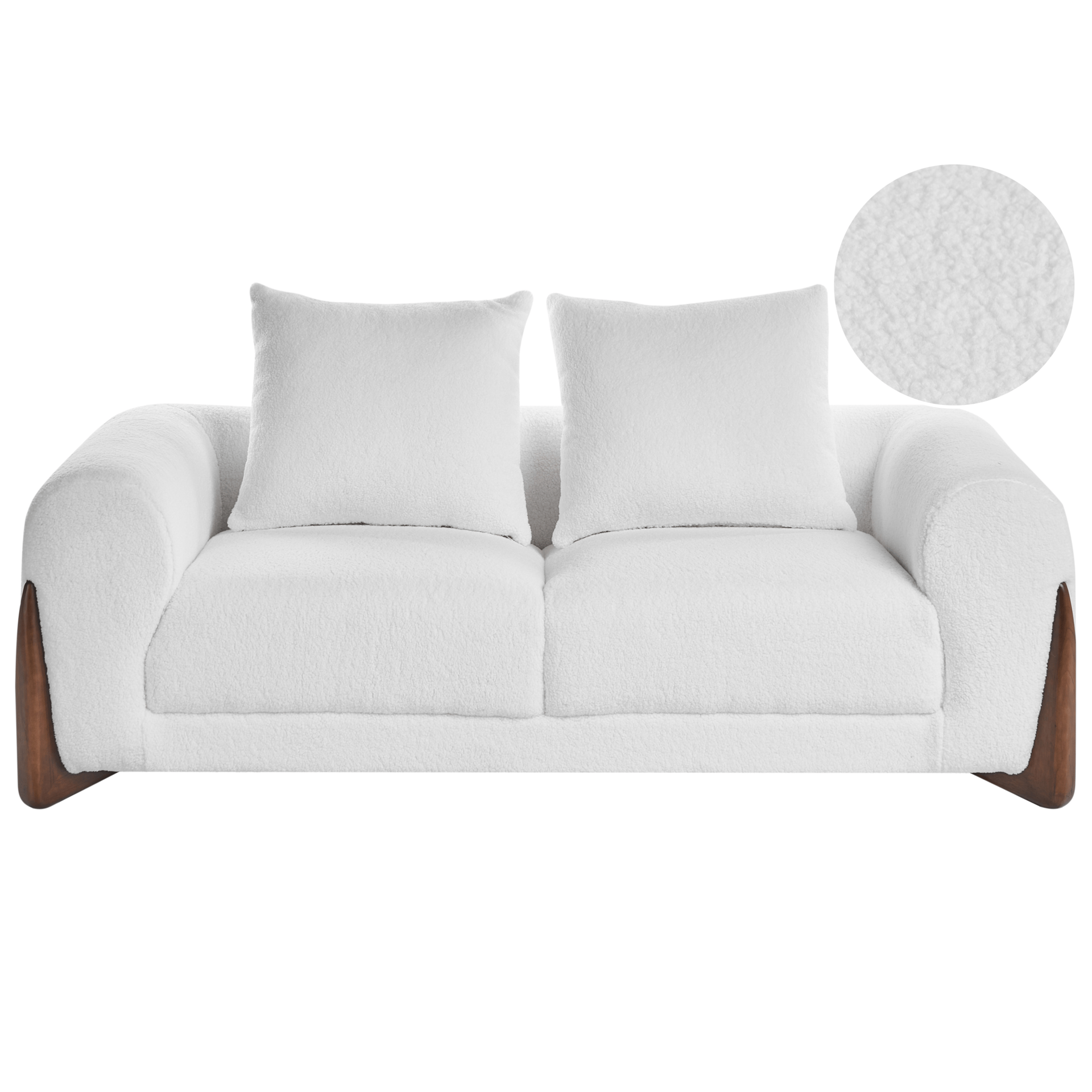 2-seters sofa Vinliden - Hvit