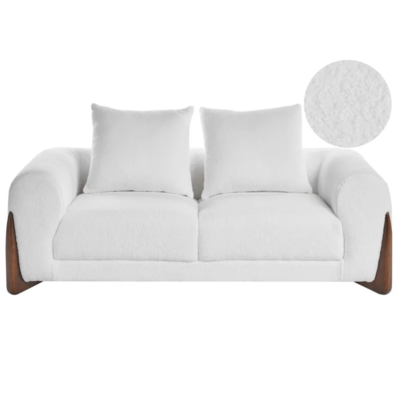 2-seters sofa Vinliden, Hvit