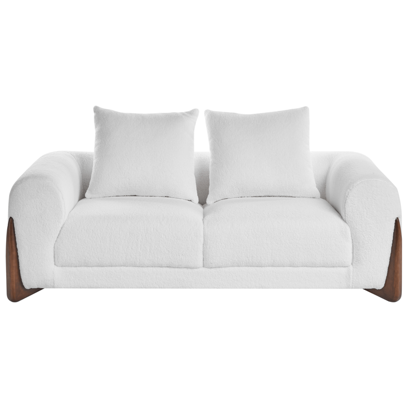 2-seters sofa Vinliden - Hvit - Møbler - Sofaer - 2 seter sofa