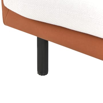 2-seters sofa Vorgod - Hvit, brun, svart - Møbler - Sofaer - 2 seter sofa
