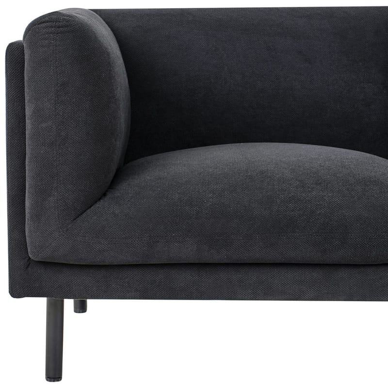 2-seters sofa Vorgod - Svart - Møbler - Sofaer - 2 seter sofa