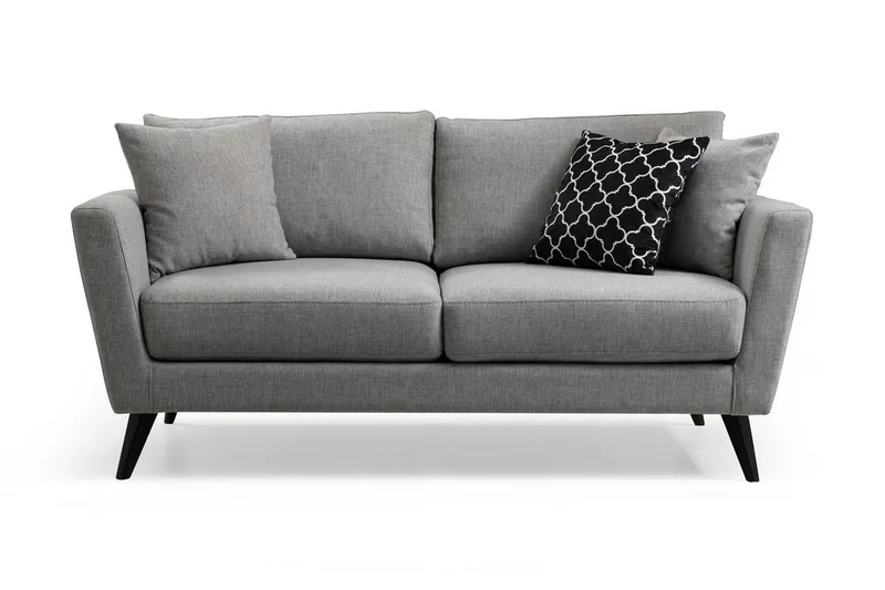 Wikins 2-Seter Sofa, Grå