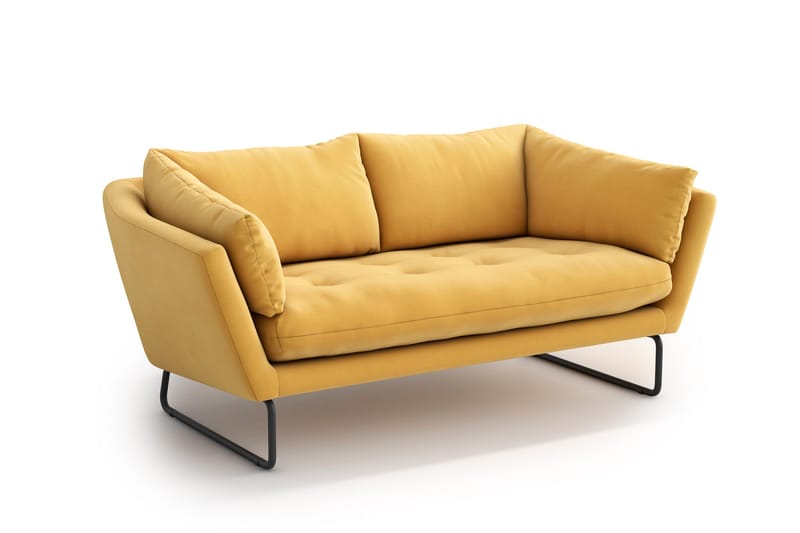 Ynnabo 2-seter Sofa - Gul - Møbler - Sofaer - 2 seter sofa