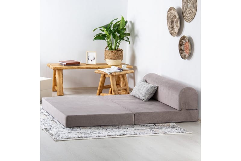2-seters sovesofa Magaria Lys Grå - Lysegrå - Møbler - Sofaer - Sovesofaer