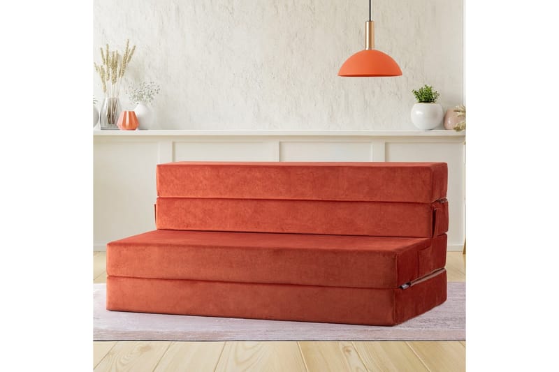 2-seters sovesofa Maroubridgelcrest Appelsin - Appelsin - Møbler - Sofaer - Sovesofaer