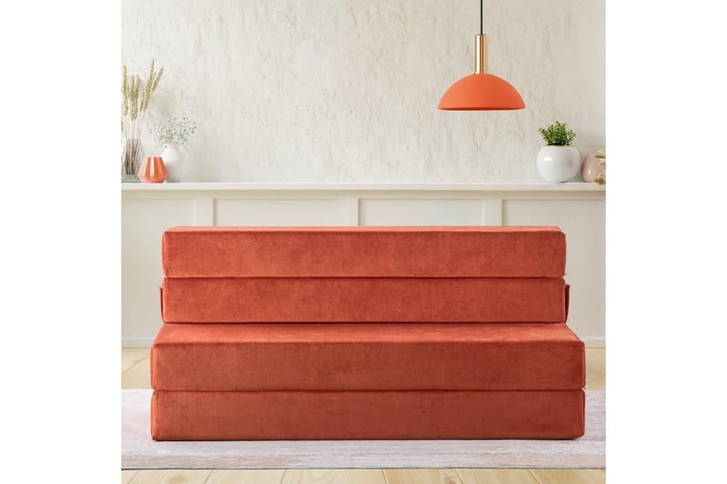 2-seters sovesofa Maroubridgelcrest Appelsin - Appelsin - Møbler - Sofaer - Sovesofaer