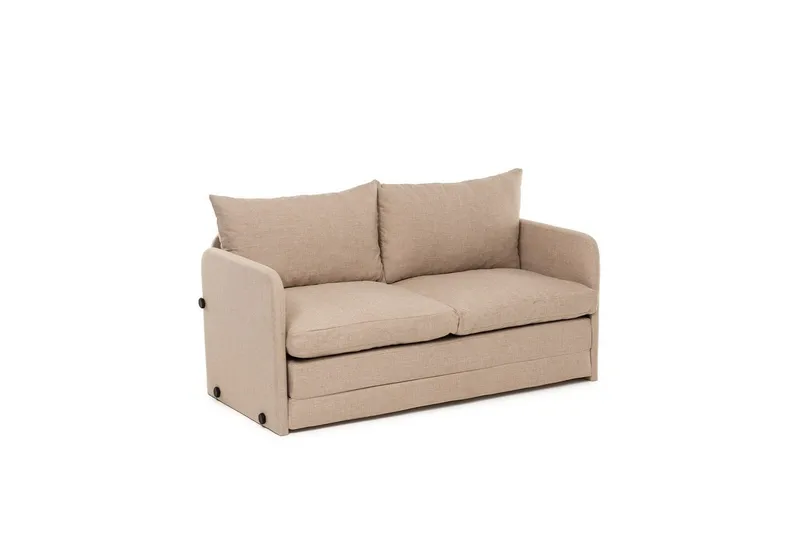 2-seters sovesofa Rubby (128 x 70 x 66 cm) Beige, Beige