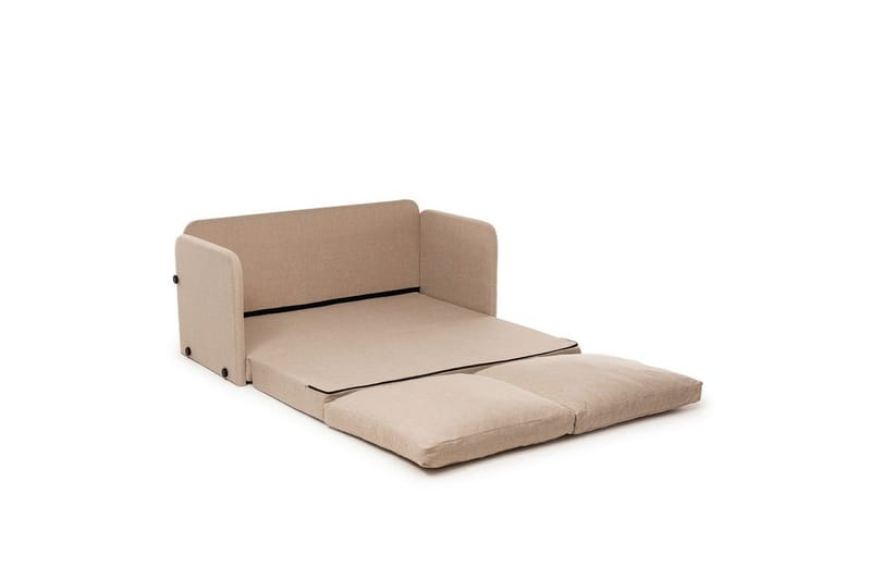 2-seters sovesofa Rubby (128 x 70 x 66 cm) Beige - Beige - Møbler - Sofaer - Sovesofaer