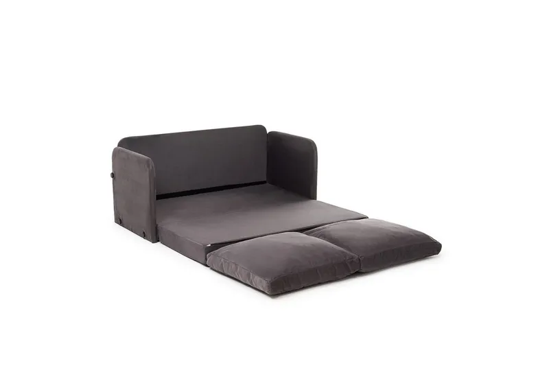 2-seters sovesofa Rubby (128 x 70 x 66 cm) Grå - Grå - Møbler - Sofaer - Sovesofaer