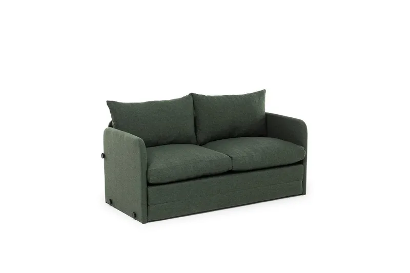2-seters sovesofa Rubby (128 x 70 x 66 cm) Grønn - Grønn - Møbler - Sofaer - Sovesofaer