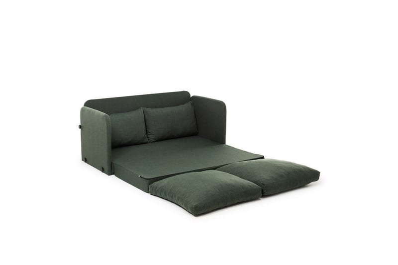 2-seters sovesofa Rubby (128 x 70 x 66 cm) Grønn - Grønn - Møbler - Sofaer - Sovesofaer