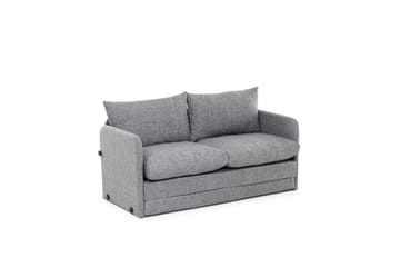 2-seters sovesofa Rubby (128 x 70 x 66 cm) Lys Grå