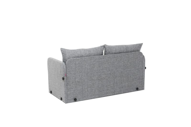 2-seters sovesofa Rubby (128 x 70 x 66 cm) Lys Grå - Lys Grå - Møbler - Sofaer - Sovesofaer