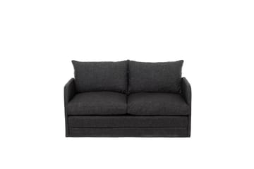 2-seters sovesofa Rubby (128 x 70 x 66 cm) Mørk grå - Mørk grå - Møbler - Sofaer - Sovesofaer