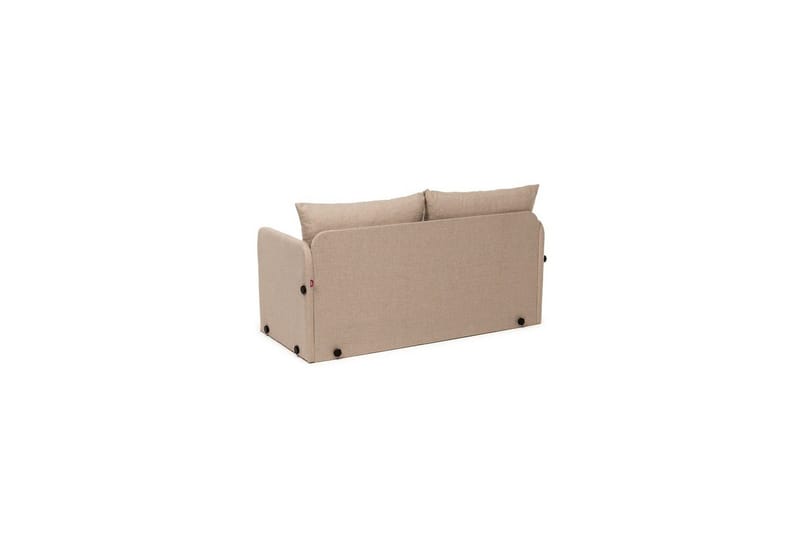 2-seters sovesofa Rubby (148 x 70 x 66 cm) Beige - Beige - Møbler - Sofaer - Sovesofaer