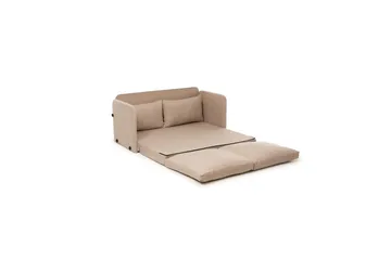 2-seters sovesofa Rubby (148 x 70 x 66 cm) Beige - Beige - Møbler - Sofaer - Sovesofaer