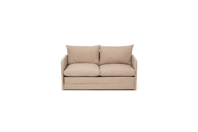 2-seters sovesofa Rubby (148 x 70 x 66 cm) Beige - Beige - Møbler - Sofaer - Sovesofaer