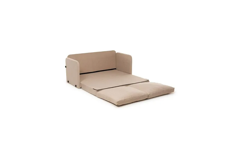 2-seters sovesofa Rubby (148 x 70 x 66 cm) Beige - Beige - Møbler - Sofaer - Sovesofaer