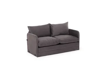 2-seters sovesofa Rubby (148 x 70 x 66 cm) Grå