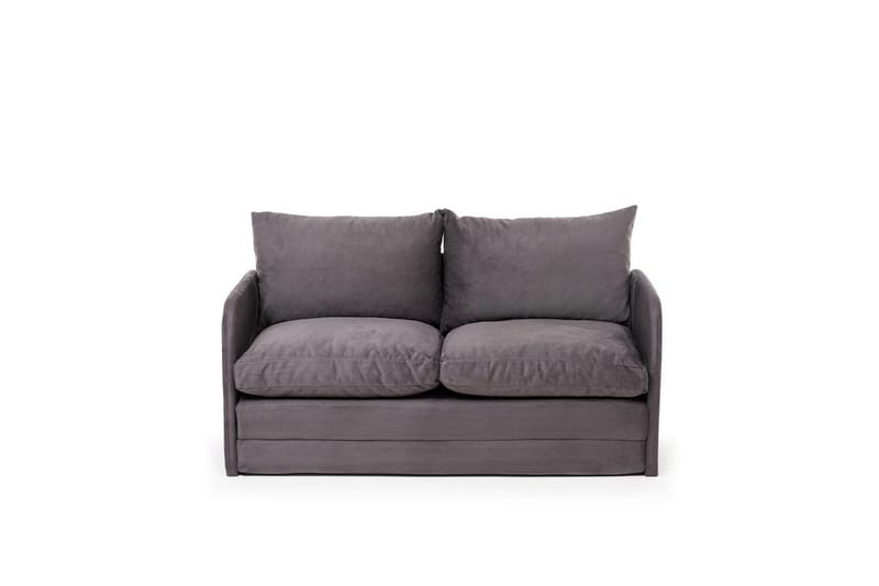 2-seters sovesofa Rubby (148 x 70 x 66 cm) Grå - Grå - Møbler - Sofaer - Sovesofaer