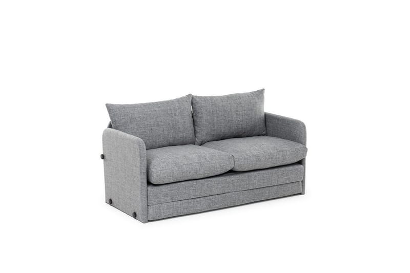 2-seters sovesofa Rubby (148 x 70 x 66 cm) Lys Grå - Lys Grå - Møbler - Sofaer - Sovesofaer