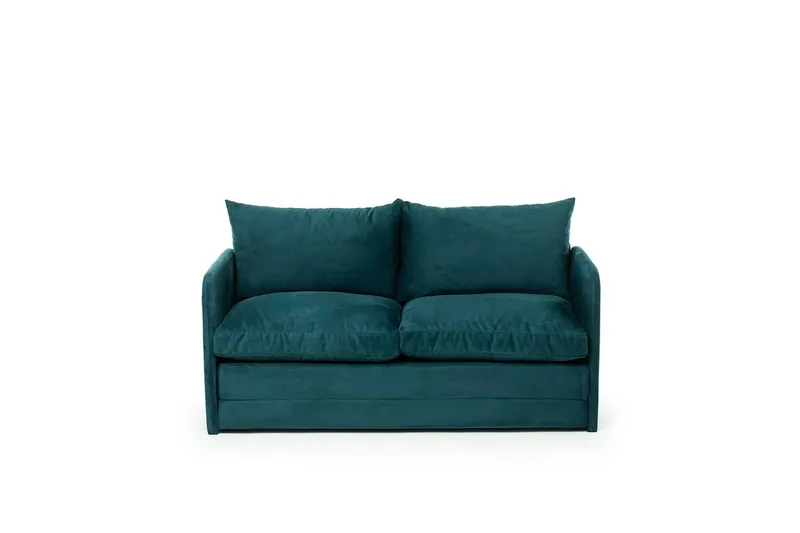 2-seters sovesofa Rubby (148 x 70 x 66 cm) Petrolgrønn - Petrolgrønn - Møbler - Sofaer - Sovesofaer