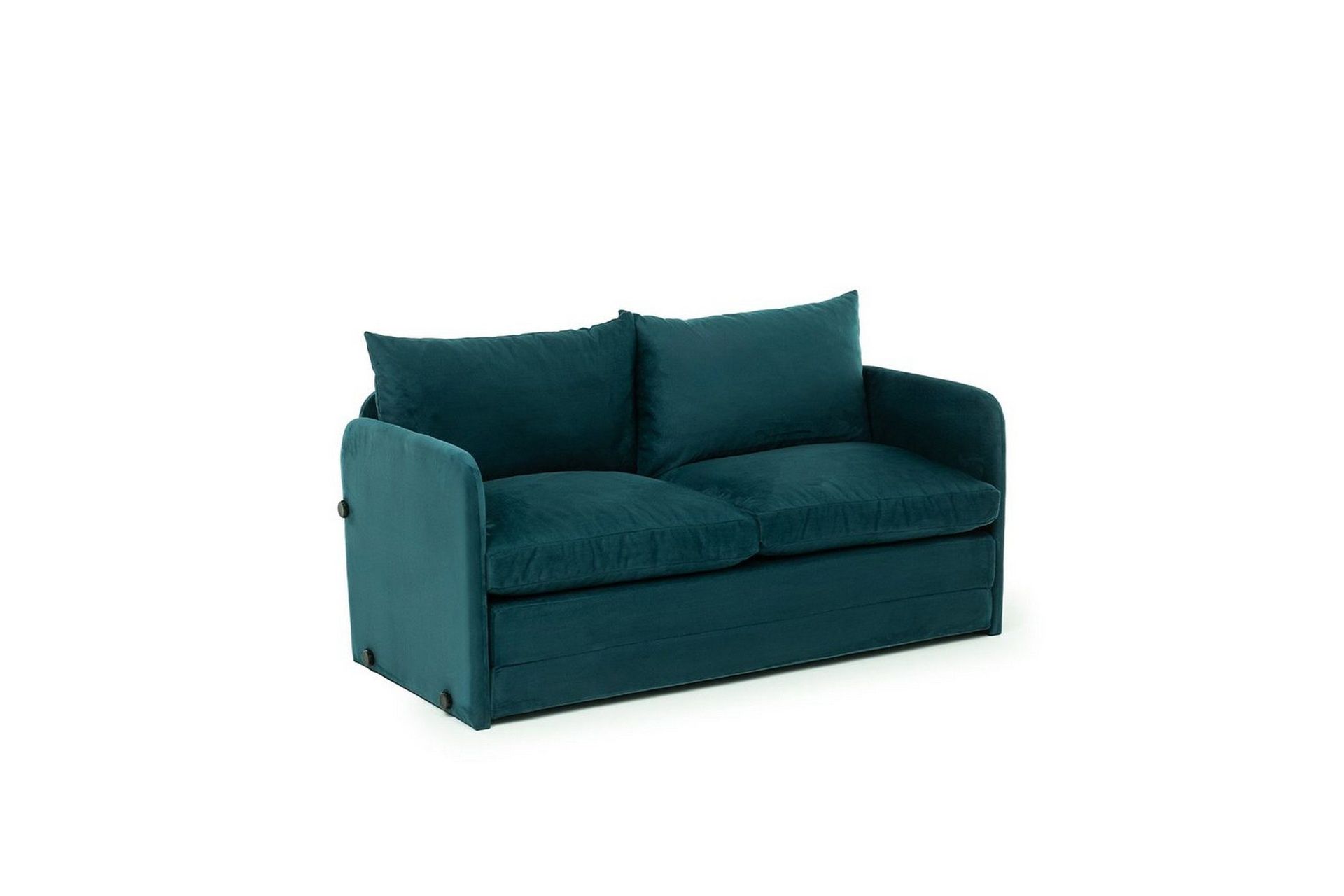 2-seters sovesofa Rubby (148 x 70 x 66 cm) Petrolgrønn - Petrolgrønn