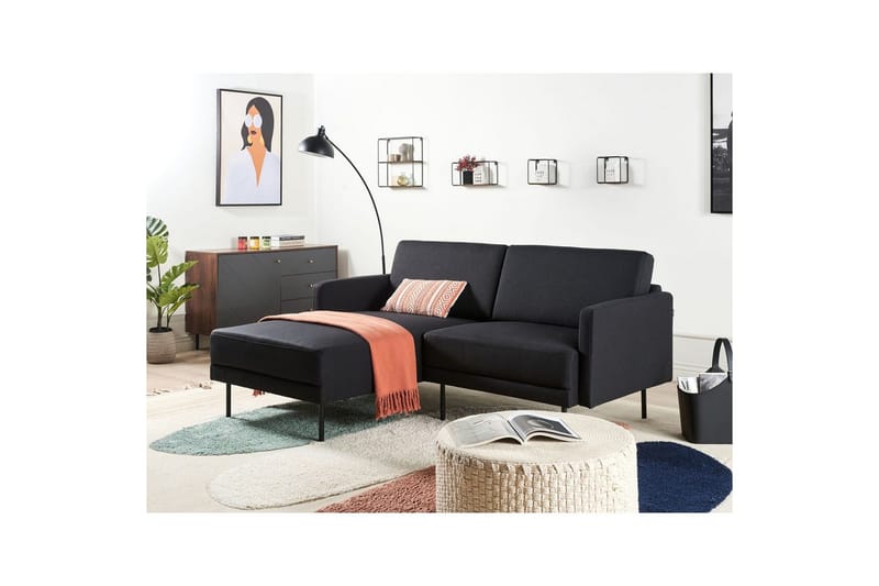 2-sitssoffa Beliani Breda Högervänd Left-faced - Møbler - Sofaer - Sofa med sjeselong