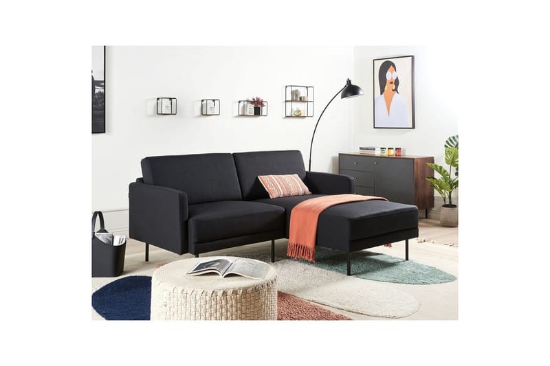 2-sitssoffa Beliani Breda Högervänd Right-faced - Møbler - Sofaer - Sofa med sjeselong