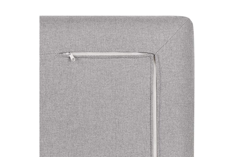 2-sitssoffa Beliani Heden Beige/ljust trä NO_BRAND Grey||Light colored wood - Møbler - Sofaer - 2 seter sofa