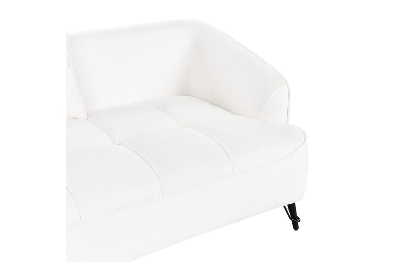 2-sitssoffa Beliani Hobro Brun, Svart NO_BRAND White||Black - Møbler - Sofaer - 2 seter sofa