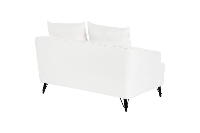 2-sitssoffa Beliani Hobro Brun, Svart NO_BRAND White||Black - Møbler - Sofaer - 2 seter sofa
