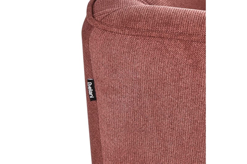 2-sitssoffa Beliani Hobro Brun, Svart Pink - Rosa - Møbler - Sofaer - 2 seter sofa