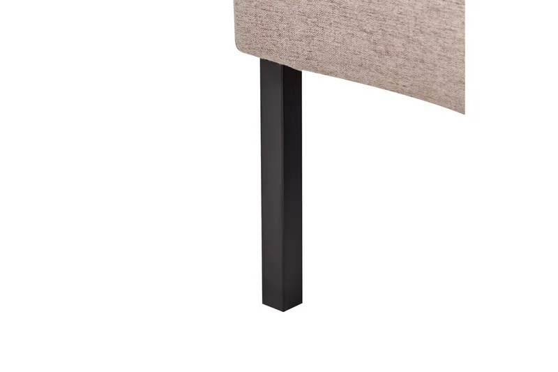 2-sitssoffa Beliani Lahti Beige, svart Brown||Black - Møbler - Sofaer - 2 seter sofa