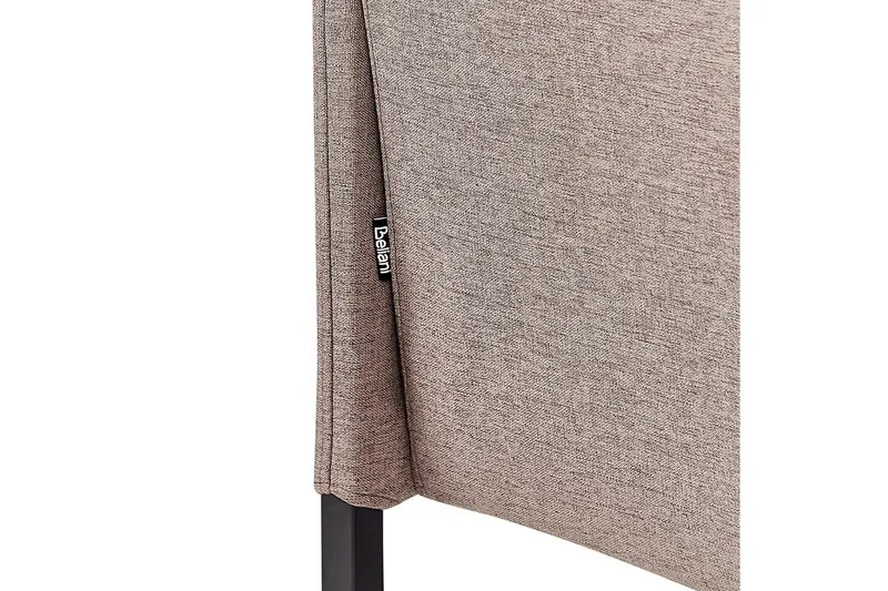 2-sitssoffa Beliani Lahti Beige, svart Brown||Black - Møbler - Sofaer - 2 seter sofa