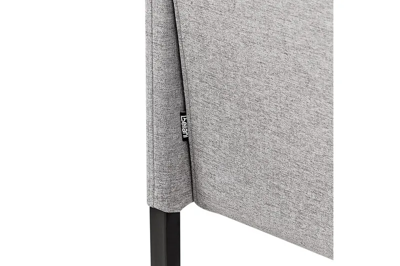 2-sitssoffa Beliani Lahti Beige, svart Light grey||Black - Møbler - Sofaer - 2 seter sofa