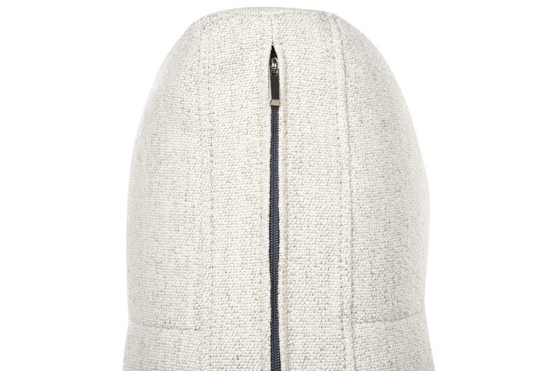 2-sitssoffa Beliani Laurila Beige, mörkt trä Beige||Dark colored wood - Møbler - Sofaer - 2 seter sofa