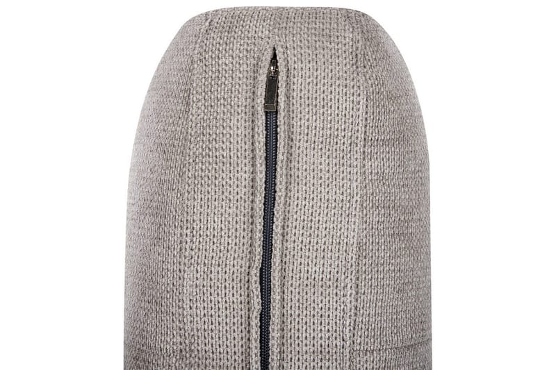 2-sitssoffa Beliani Laurila Beige, mörkt trä Grey||Dark colored wood - Møbler - Sofaer - 2 seter sofa