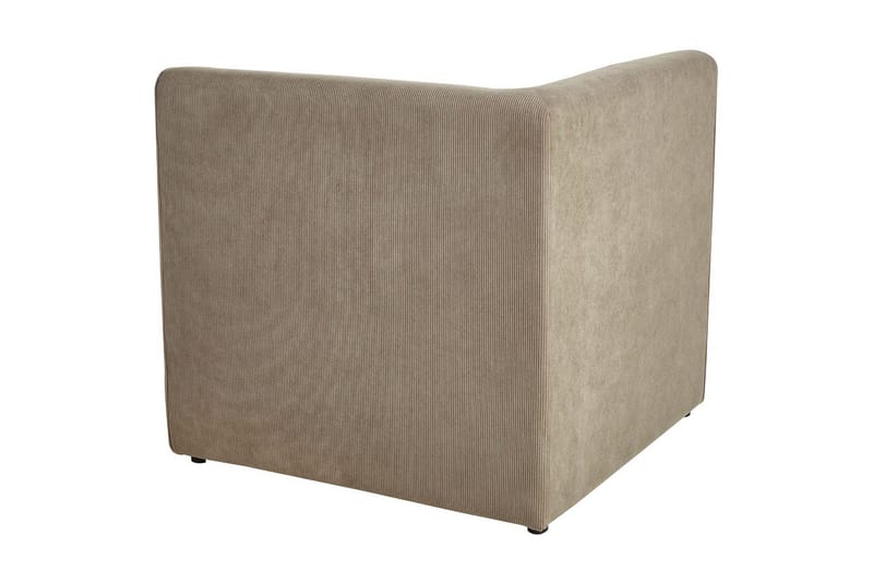 2-sitssoffa Beliani Lemvig Beige NO_BRAND Taupe - Møbler - Sofaer - Modulsofaer - Komplett modulsofa