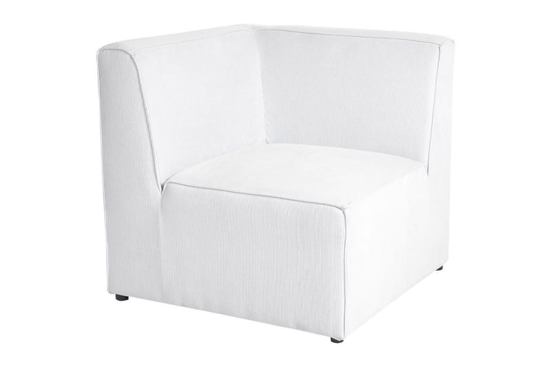 2-sitssoffa Beliani Lemvig Beige NO_BRAND White - Møbler - Sofaer - Modulsofaer - Komplett modulsofa