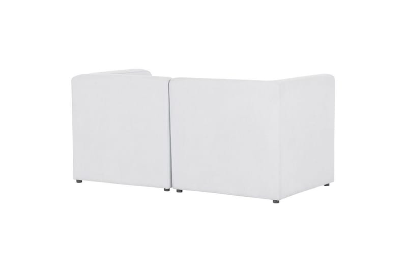 2-sitssoffa Beliani Lemvig Beige NO_BRAND White - Møbler - Sofaer - Modulsofaer - Komplett modulsofa